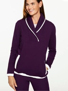 Talbots Shawl Collar Pullover